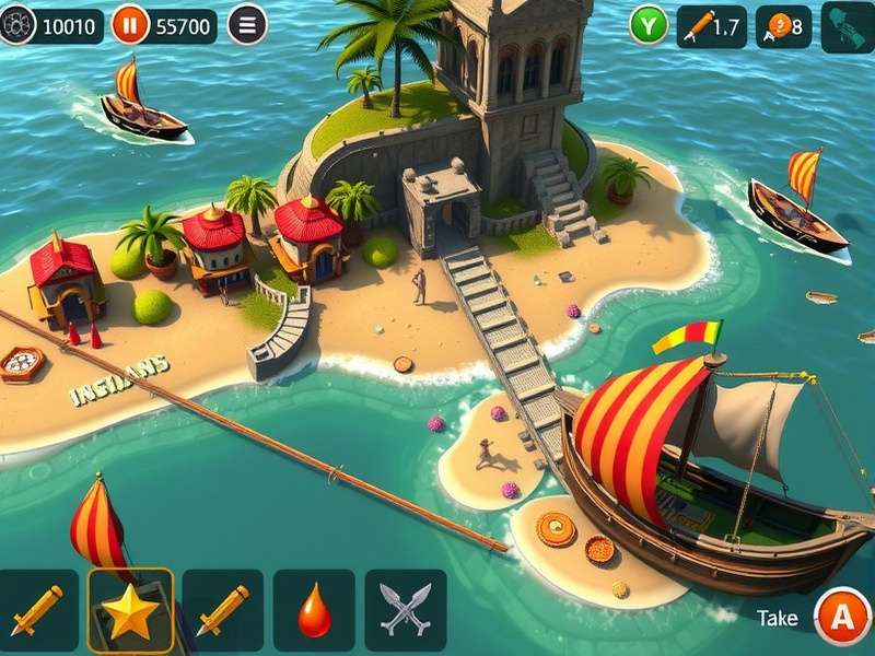 Intense naval battle in Coastal Conquerors Coastal Conquerors Gameplay Screenshot
